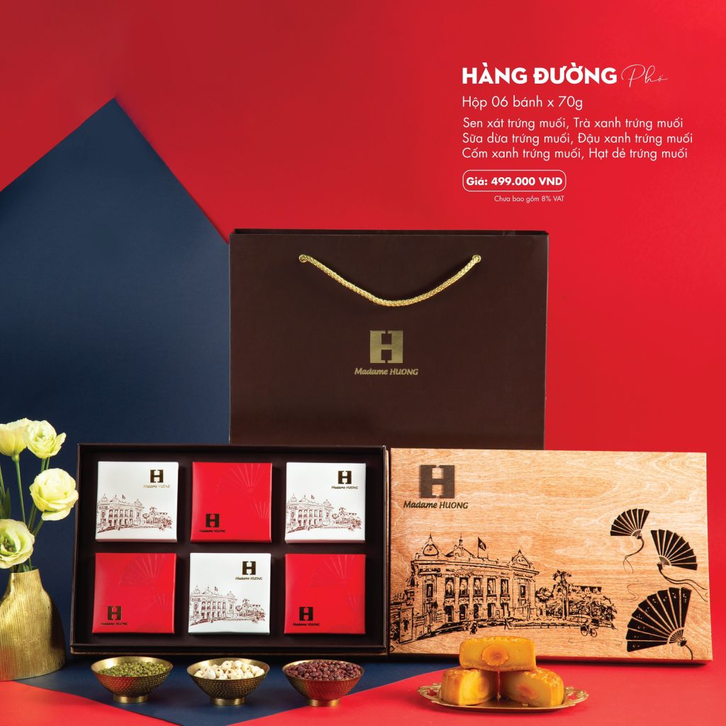 Bánh Trung Thu Madame Hương - Hộp Bánh Hàng Đường Phố